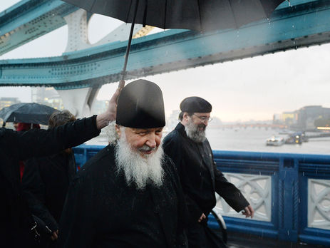 В РПЦ сообщили, что патриарх Кирилл встретился с королевой Елизаветой ІІ