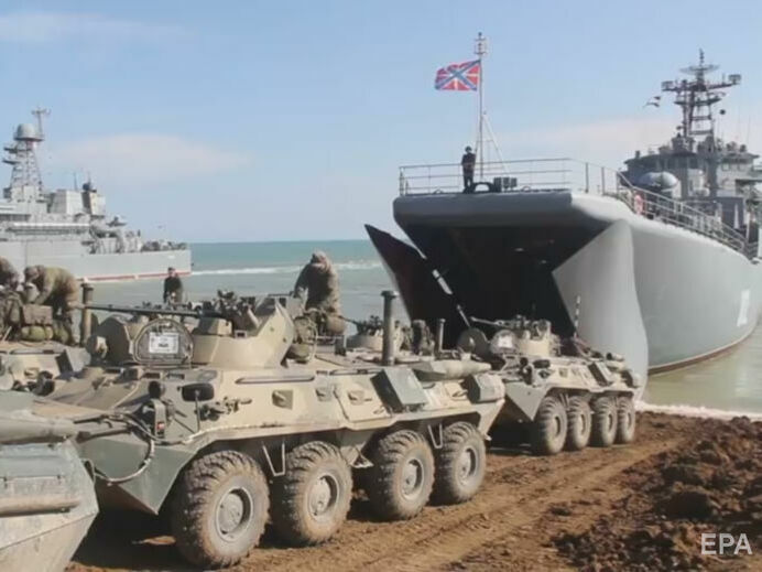 Россия закроет на полгода три района Черного моря вблизи Крыма под предлогом военных учений