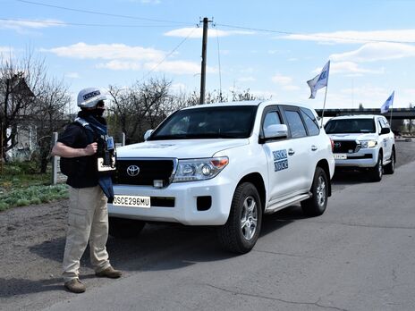 ОБСЕ сообщила о 34 взрывах в Донецкой области