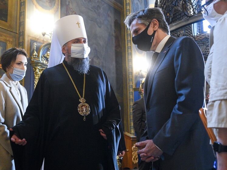 Епіфаній провів із Блінкеном коротку, але змістовну бесіду – Православна церква України