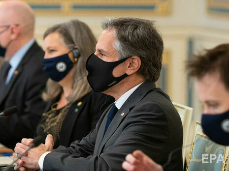 Блінкен: Перед Україною стоять два виклики – Росія і корупція з олігархами. І вони взаємопов'язані