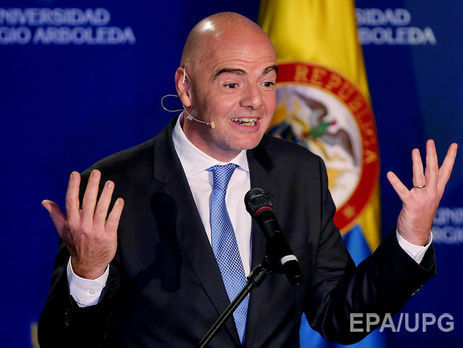 Президент ФИФА не приедет в Москву на презентацию талисмана чемпионата мира по футболу 2018