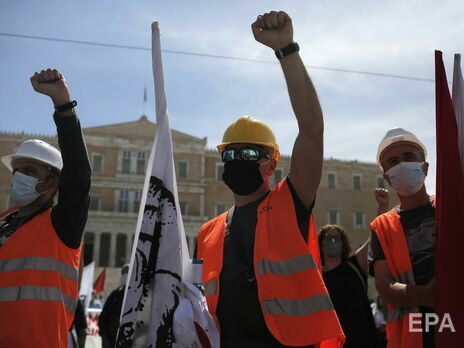 У Греції відбулися акції протесту проти змін до трудового законодавства