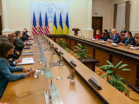 Блинкен назвал все свои переговоры в Киеве продуктивными