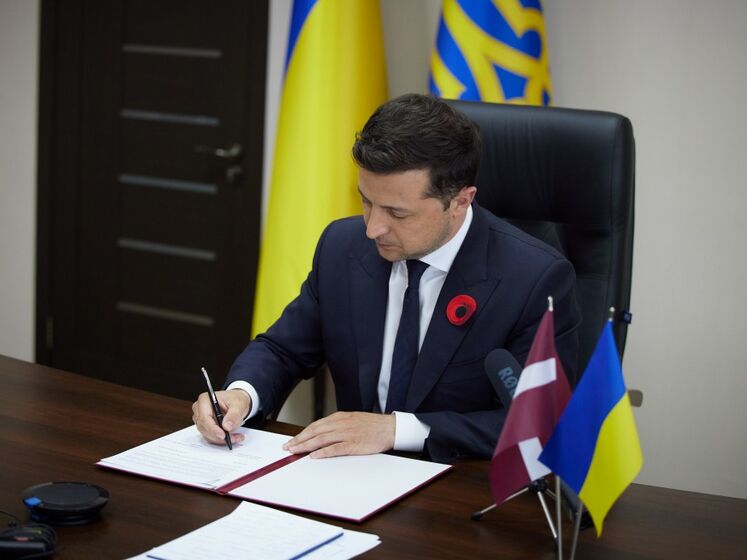 Зеленський і президент Латвії підписали декларацію про європейську перспективу України