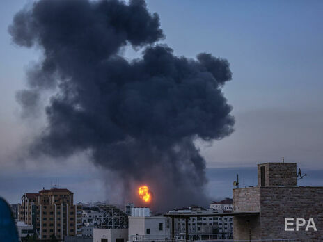 Авіація Ізраїлю атакувала висотну будівлю в Газі