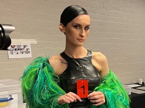 Солистка группы Go-A, представляющей Украину на 