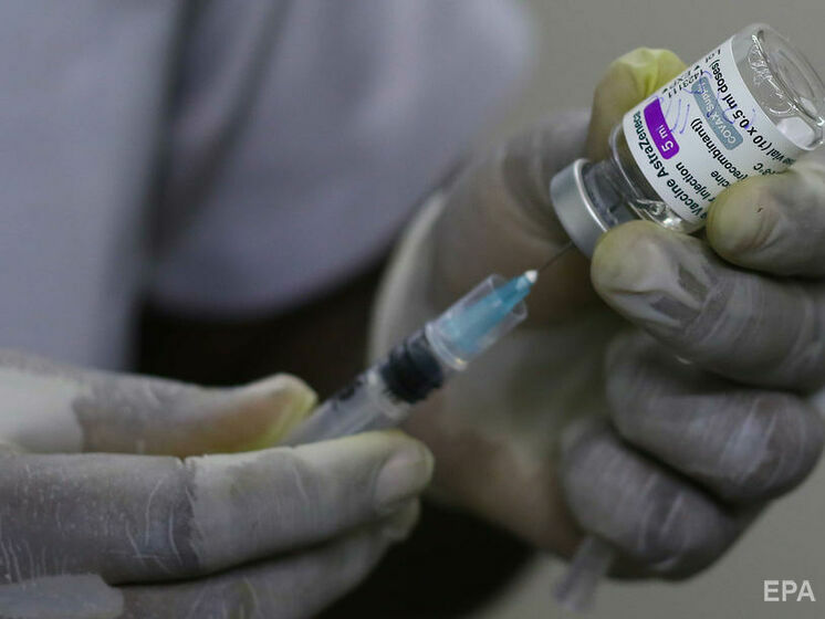 В Україні використали майже весь запас AstraZeneca, призначений для вакцинації першою дозою – МОЗ