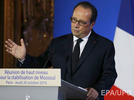 Олланд: То, что происходит в Алеппо, является военным преступлением