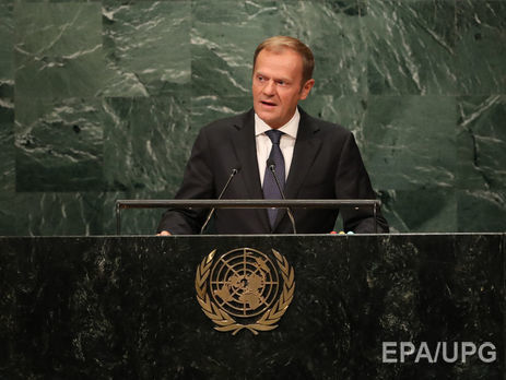 Туск: Очевидно, что стратегия России – ослабить ЕС