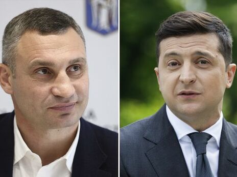 Зеленский: Кличко очень неправильно публично себя ведет