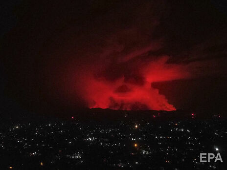 У ДР Конго почав вивергатися один із найактивніших вулканів у світі