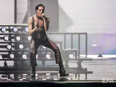 Солист группы Måneskin, победившей на 