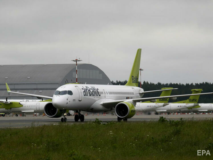 Латвійська національна авіакомпанія відмовилася від польотів над територією Білорусі