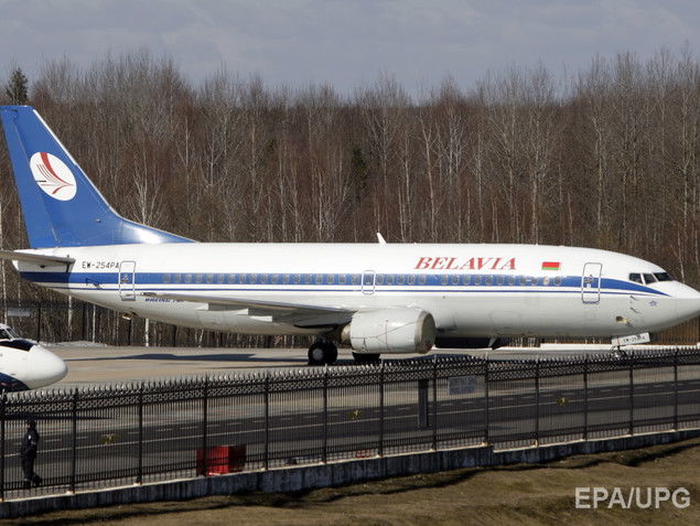 "Украерорух": Самолет "Белавиа" вернули в Киев по требованию СБУ