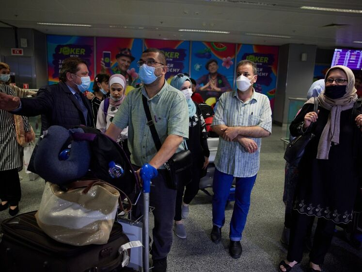 109 эвакуированных из сектора Газа украинцев прибыли в Киев