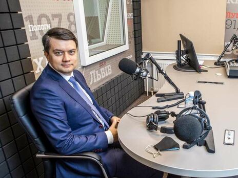 Разумков ответил, спрашивал ли у него Зеленский о президентских амбициях