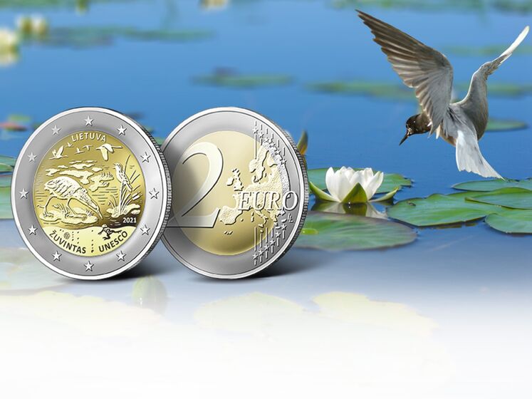 У Литві на монетах помилково вигравіювали напис латиською мовою, регулятор перепросив