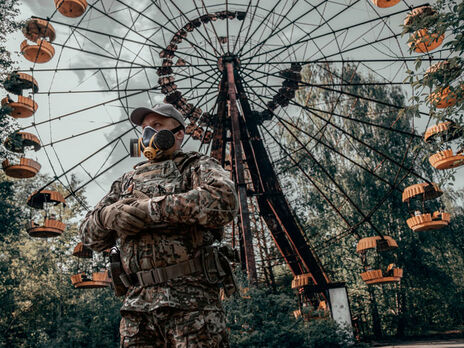 У Прип'яті військові на навчаннях шукали 