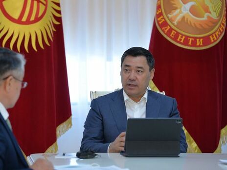 Жапаров с визитом находился в Иссык-Кульской области