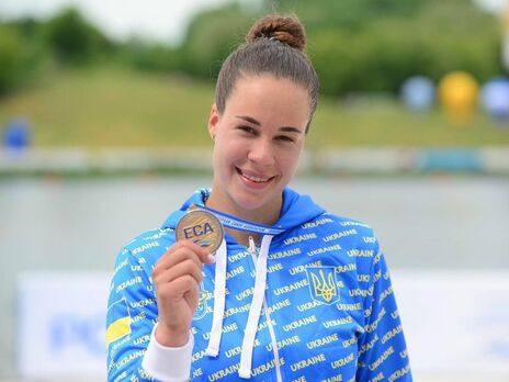 Украинка Лузан выиграла четыре медали на ЧЕ по гребле