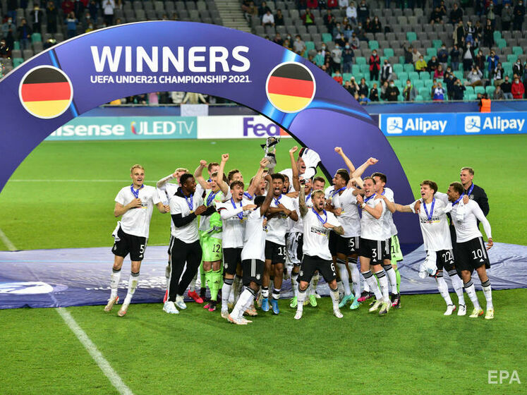 Молодіжний чемпіонат Європи з футболу виграла Німеччина