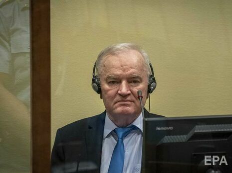 Апеляційна палата трибуналу в Гаазі підтвердила довічний вирок Младичу