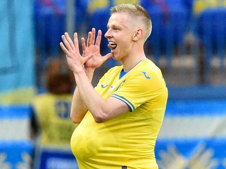 Зинченко посвятил гол в ворота Кипра своей беременной жене Владе Седан