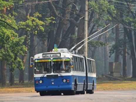 В Черкассах водителям троллейбусов запретили использовать патриотическую символику