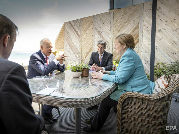 Меркель и Байден встретились на полях саммита G7, говорили о "Северном потоке &ndash; 2" и Украине