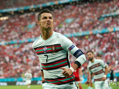Роналду забив два м'ячі у ворота збірної Угорщини на Євро 2020