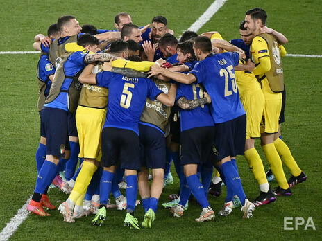 Футбольная сборная Италии первой вышла в плей-офф Евро 2020