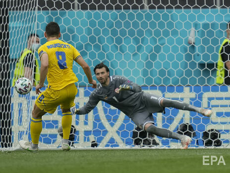 Благодаря победе над Северной Македонией Украина сохранила шансы на выход в плей-офф Евро 2020