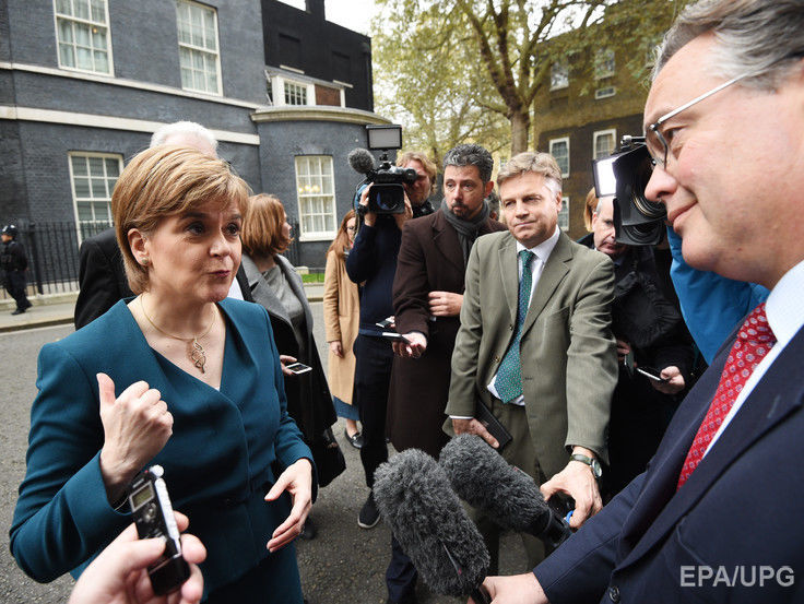 Первый министр Шотландии назвала "фрустрирующей" встречу с Мэй по поводу Brexit