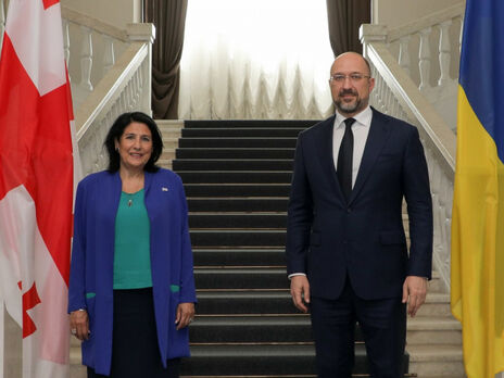 Шмыгаль после встречи с президентом Грузии: Товарооборот между странами можно увеличить до $1 млрд