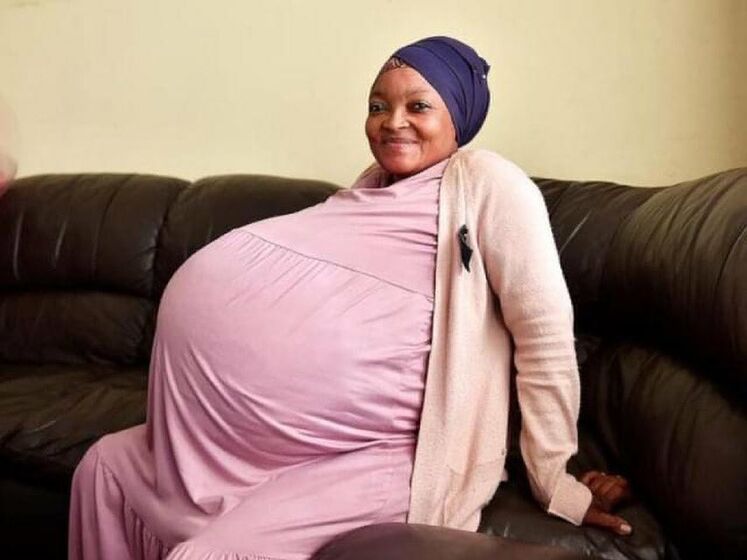 Африканка, якобы родившая 10 детей, не была беременна