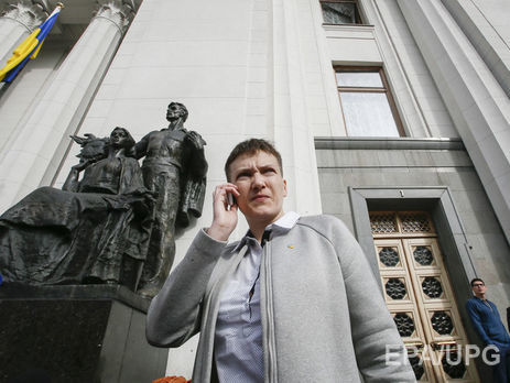 СБУ допрашивала Савченко в рамках уголовного дела о посягательстве на территориальную целостность