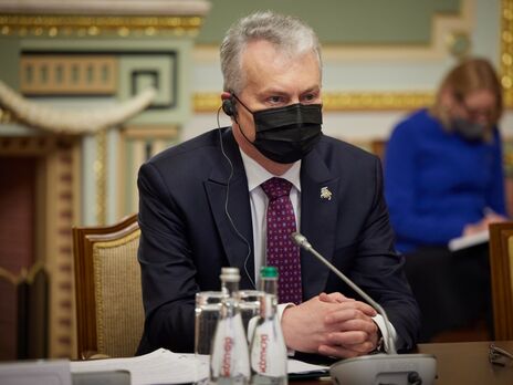 Пока будут оккупированы Крым и часть Донбасса, не будет диалога с Россией – Науседа