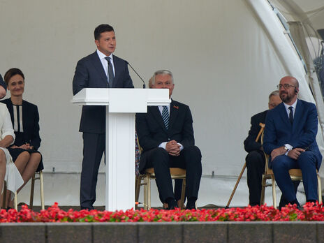 В України і Литви немає спільного кордону, але є спільні цінності – Зеленський у Вільнюсі