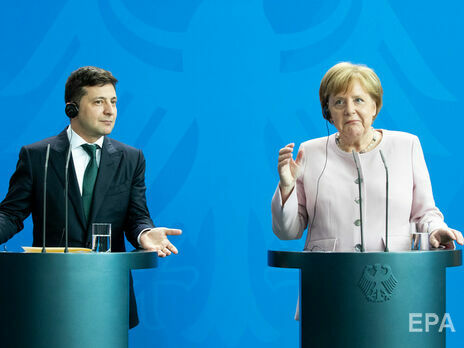 В правительстве ФРГ назвали темы встречи Меркель с Зеленским