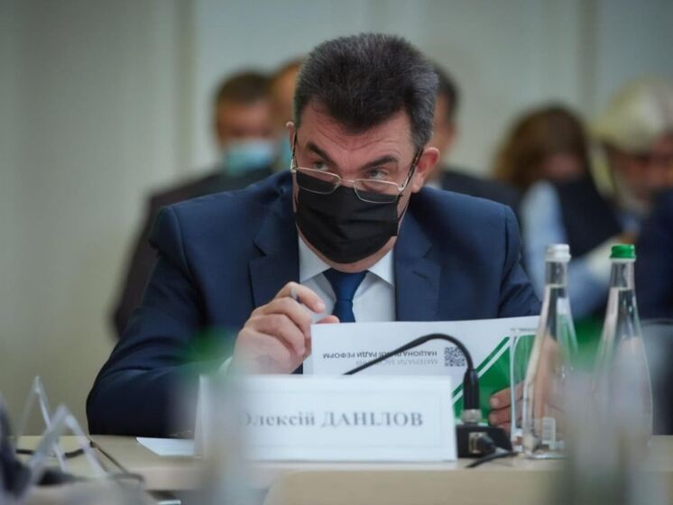 Данилов анонсировал заседание СНБО в эту пятницу. Оно впервые пройдет не в Киеве