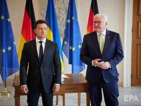 Зеленский встретился со Штайнмайером. Говорили о войне на Донбассе и вступлении Украины в НАТО