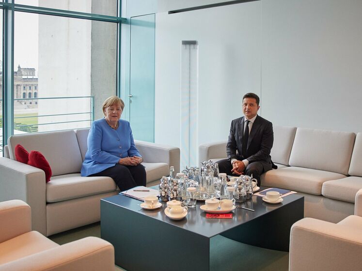 Встреча Зеленского и Меркель длилась более четырех часов &ndash; Офис президента