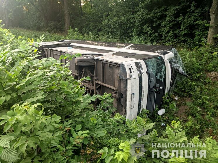 Число пострадавших в ДТП с автобусом в Ровенской области возросло до 23 человек. Полиция назвала вероятную причину аварии