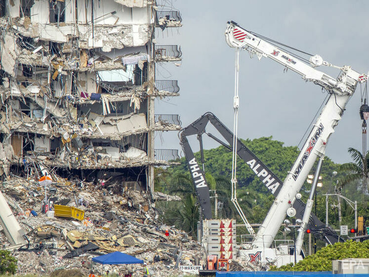 Кількість жертв обвалення будинку в Маямі зросла до 97 осіб, упізнали не всіх