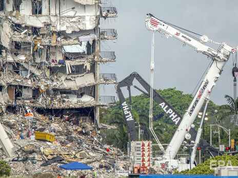Число жертв обрушения дома в Майами увеличилось до 97 человек, опознаны не все