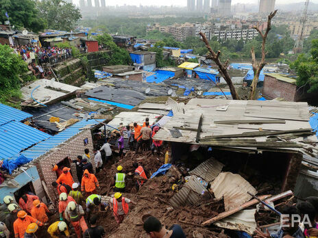 В Індії через зливи протягом доби загинуло щонайменше 33 людини