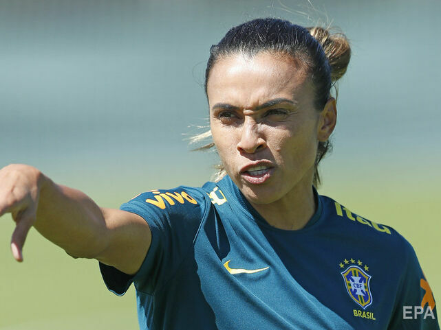 Форвардка збірної Бразилії Марта стала першою футболісткою, яка відзначилася на п'яти Олімпіадах