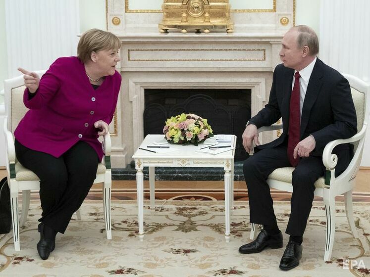 Меркель обсудила с Путиным Минские соглашения и "Северный поток – 2"