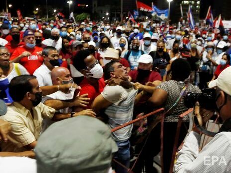 США ввели санкції проти силовиків Куби через придушення протестів